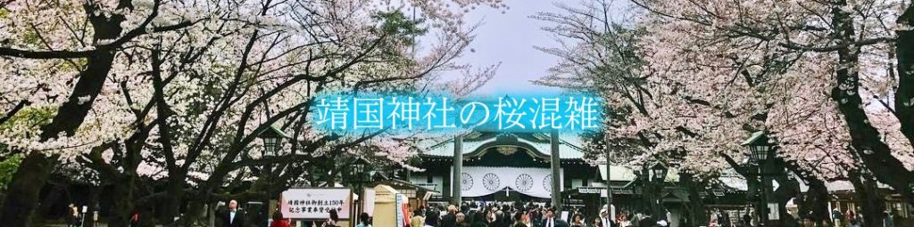 【靖国神社の桜混雑2022】 見頃の桜祭り&花見屋台の混雑！ライトアップ情報